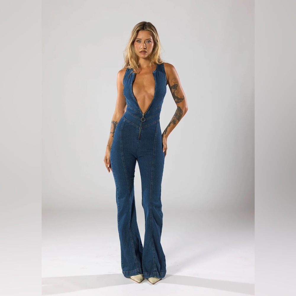 Hollywood Heartthrob Denim Jumpsuit from Revice Brand New with tags.